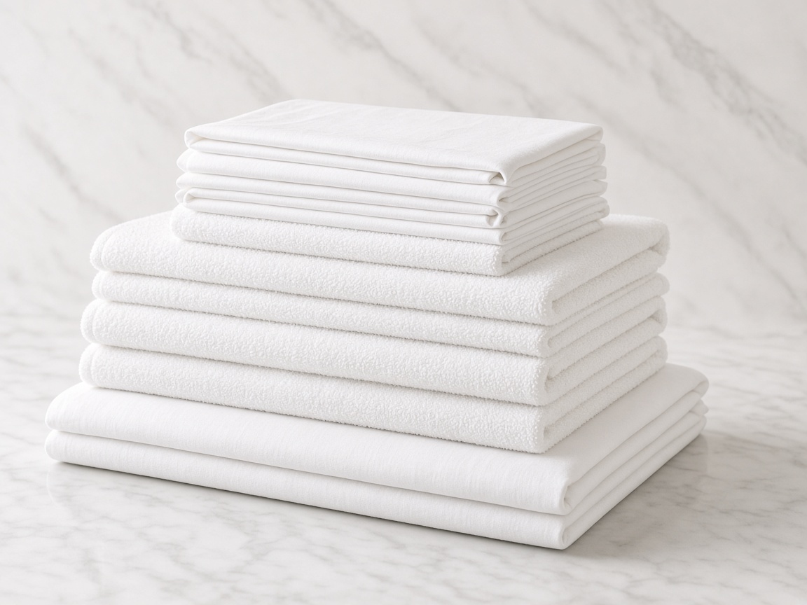 Hotel linen and towels