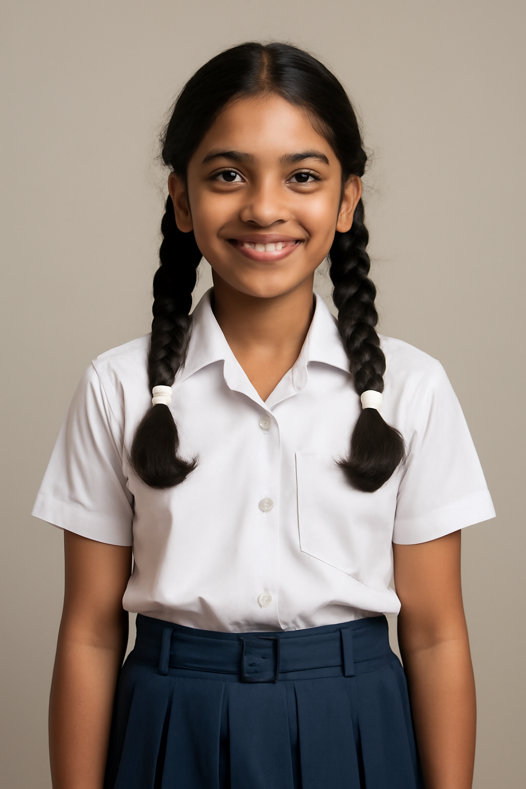 Girls school uniform