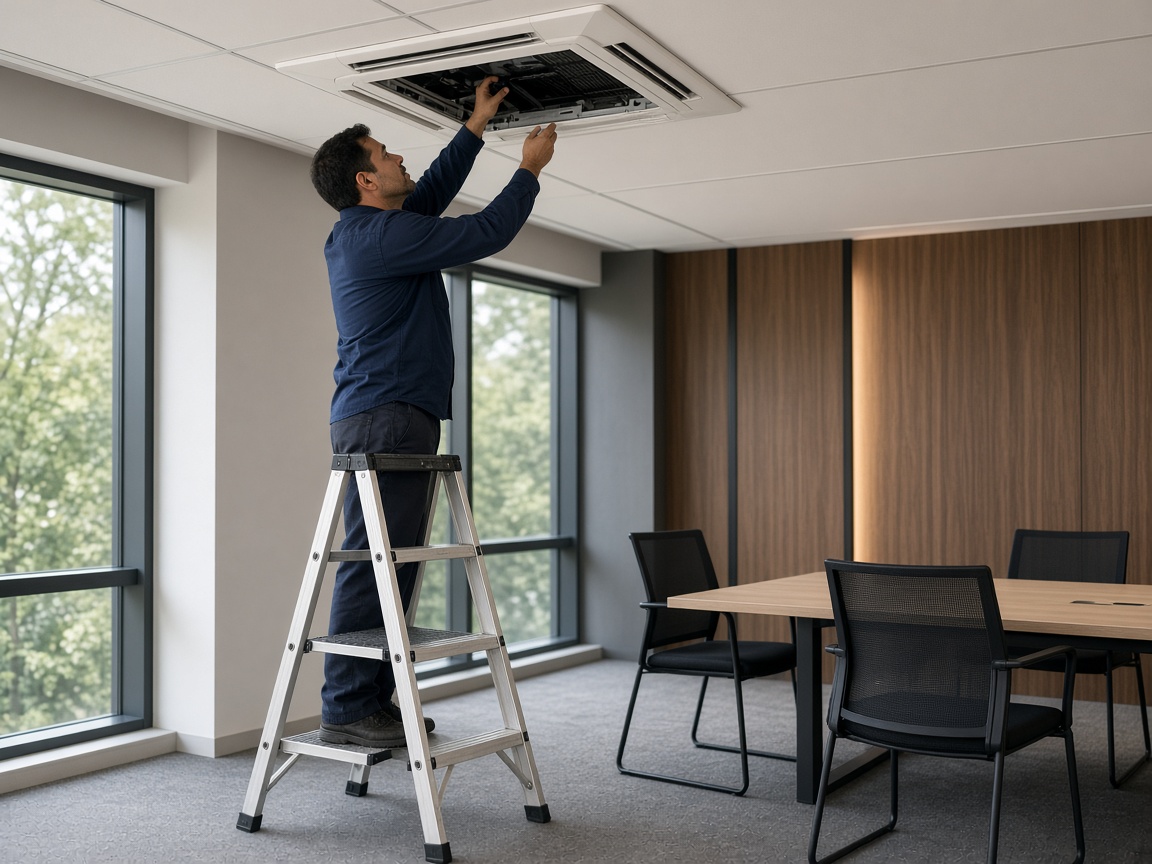 Commercial air-conditioning service